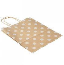 Itens Sacos para presente sacos de papel bolinhas 18×22cm 50 un