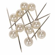Itens Alfinetes de cabeça pérola champanhe Ø15mm 75mm