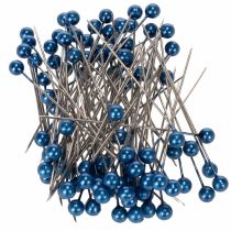 Itens Agulhas cabeça pérola Ø6mm 65mm azul
