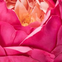 Itens Flor de peônia artificial para decoração de interiores elegante, 58 cm