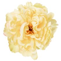 Itens Peônia artificial com flor grande para decoração floral atemporal, 60 cm, 3 peças