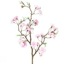 Itens Ramo de flor de pêssego rosa artificial 69cm