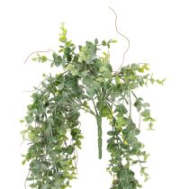 Itens Guirlanda artificial de eucalipto para decoração de interiores e exteriores, 92 cm