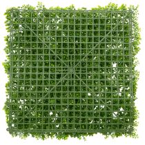 Itens Tapete de buxo artificial 55x55 cm para decoração de parede