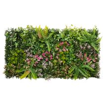 Itens Parede vegetal artificial vertical de 100 x 55 cm