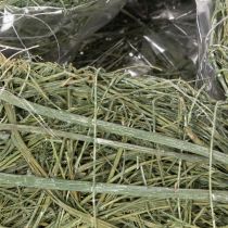 Itens Coração de planta natural para arranjos florais com folha metálica, 25 cm