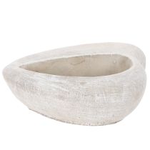 Itens Vaso decorativo em formato de coração, feito de pedra fundida, 17 cm