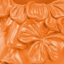 Itens Cabeça de planta Busto Vaso de planta Laranja 13,5×13×14cm
