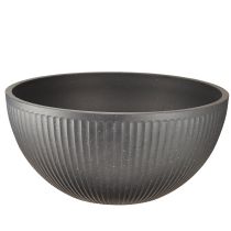 Itens Vaso para plantas plástico antracite Ø40cm A18,5cm