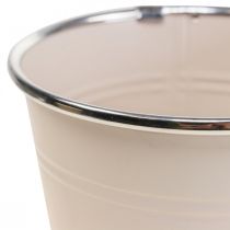 Floreira cachepot de metal Ø13,5cm A12,5cm 2uds