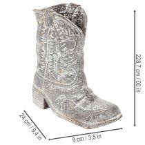 Itens Botas de cowboy decorativas para plantio, 24 cm