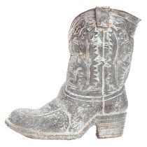 Itens Botas de cowboy decorativas para plantio, 24 cm