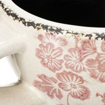 Itens Vaso para plantio, decoração floral exclusiva, 18 cm