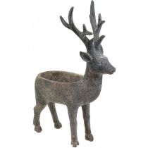 Vaso decorativo de cervos vaso de flores de rena H39.5cm
