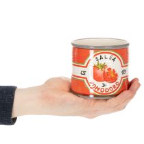 Itens Vasos decorativos de cerâmica com estampa de tomate para dar um toque de estilo à sua casa, 14 cm, conjunto de 3.