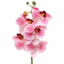 Ramo de orquídea artificial Phaelaenopsis Rosa Alt.49cm