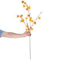 Itens Planta artificial de lanterna chinesa, ramo de fisális com flores, 95 cm