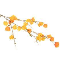 Itens Planta artificial de lanterna chinesa, ramo de fisális com flores, 95 cm