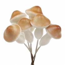 Cogumelos na natureza do fio 2cm 48pcs