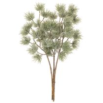 Itens Ramo de abeto artificial, grande ramo de pinheiro para decoração de inverno, 55 cm, 3 peças