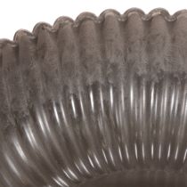 Itens Tigela redonda com ranhuras, recipiente decorativo para arranjos florais, 20 cm, 2 peças