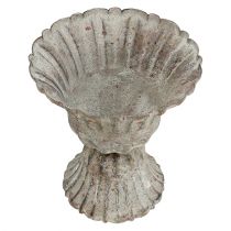 Itens Copo cinza antigo look Ø12cm H13.5cm