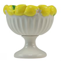 Itens Taça tigela de cerâmica tigela decorativa limão Ø14,5cm Alt.14cm