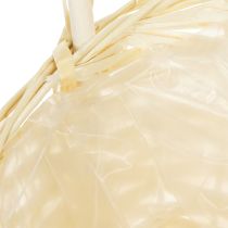 Itens Cesta de presente 27cm x 18cm A43cm leve