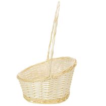 Itens Cesta de presente, cesta de vime, 44 cm x 36 cm