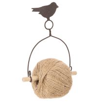 Itens Porta-fitas decorativo e prático, com pássaro, estilo shabby chic.
