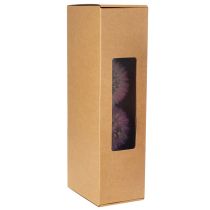 Itens Decoração de dente-de-leão, flor seca, estabilizada e tingida, delicada, durável, 12 cm, 4 peças