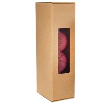 Itens Flores secas gigantes de dente-de-leão, decoração elegante para casa, 12 cm, 4 peças