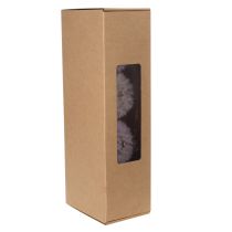 Itens Dente-de-leão gigante, flor decorativa seca para design de interiores moderno, 12 cm, pacote com 4 unidades.