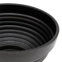 R-bowl plástico antracito Ø13cm, 10 pcs