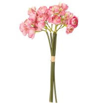 Itens Buquê de Ranúnculos Artificiais, Decoração de Mesa Elegante, 32cm, 5 Peças