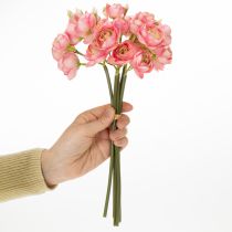 Itens Buquê de Ranúnculos Artificiais, Decoração de Mesa Elegante, 32cm, 5 Peças