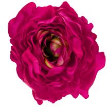 Itens Ranúnculo artificial individual para decoração de interiores atemporal e versátil, 51 cm, 3 peças