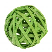 Bola de vime verde Ø4cm 12pcs