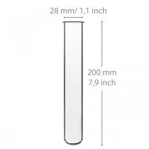 Itens Tubo de ensaio 200 mm × 27 mm