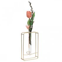 Itens Suporte de tubo de ensaio de metal, suporte de tubo de ensaio, decoração de tubo de ensaio 17,5 cm