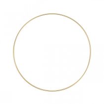 Anel de metal decoração anel Scandi anel deco loop dourado Ø30cm 4uds