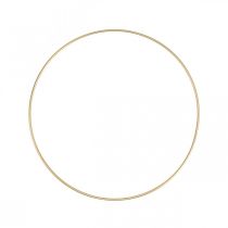 Anel de metal decoração anel Scandi anel deco loop dourado Ø30cm 4uds