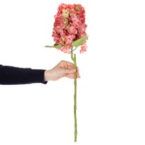 Itens Flor artificial de hortênsia com um visual elegante para uma decoração atraente do ambiente, 62 cm