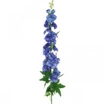 Delphinium artificial azul, flor artificial roxa delphinium 98cm