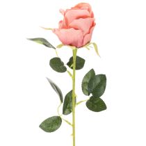 Itens Arranjo de rosas artificiais, haste longa de 62 cm, 12 unidades.