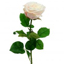 Rosa artificial creme 69cm