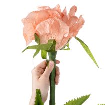 Itens Rosa artificial gigante, para decoração de interiores elegante e charmosa, 92 cm