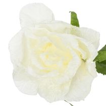 Itens Rosa artificial gigante para decoração de ambientes e casamentos, 92 cm
