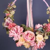 Rosa artificial creme 69cm