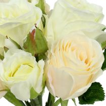Itens Rosa bouquet creme 26cm